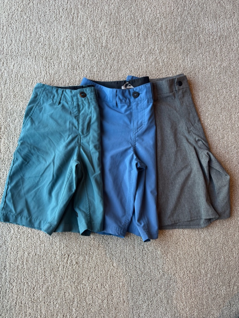 3 Pairs of Boys' Hybrid Tech Shorts